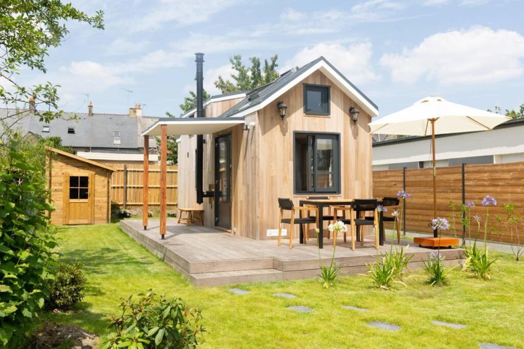 Tiny House En Baie Du Mont-Saint-Michel Villa Dol-de-Bretagne Exterior photo